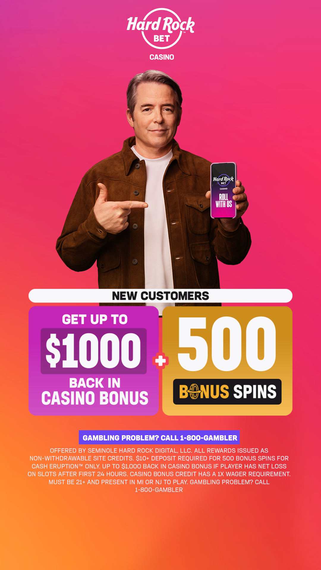 Hard Rock Bet Facebook ad