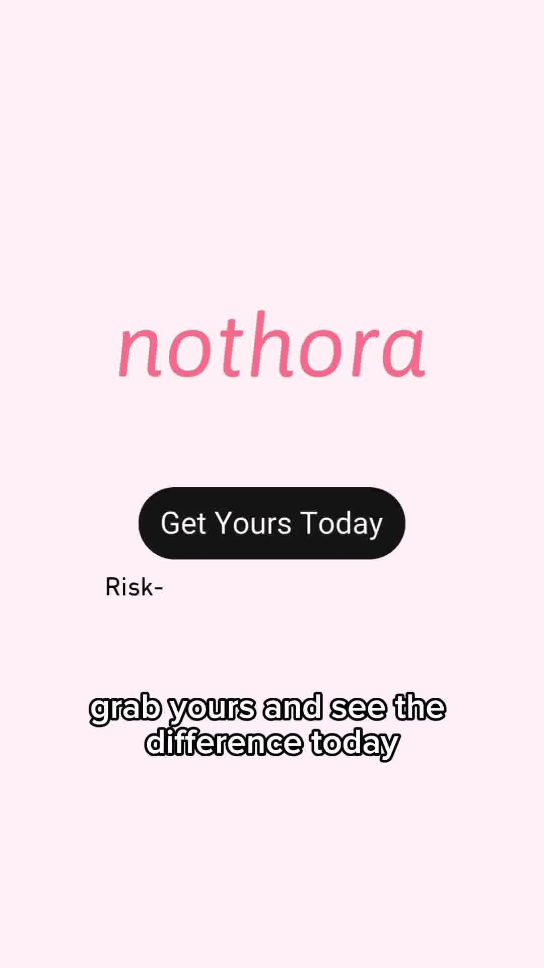 Nothora Facebook ad: Rejuvenate Up in 2 weeks