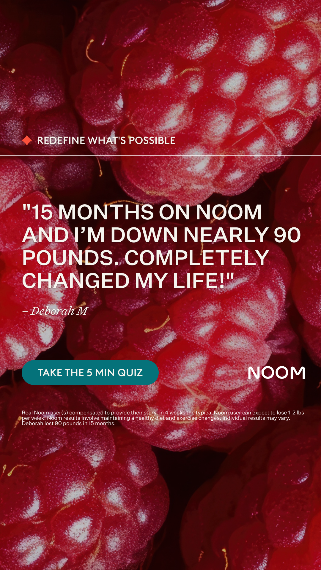 Noom Facebook ad