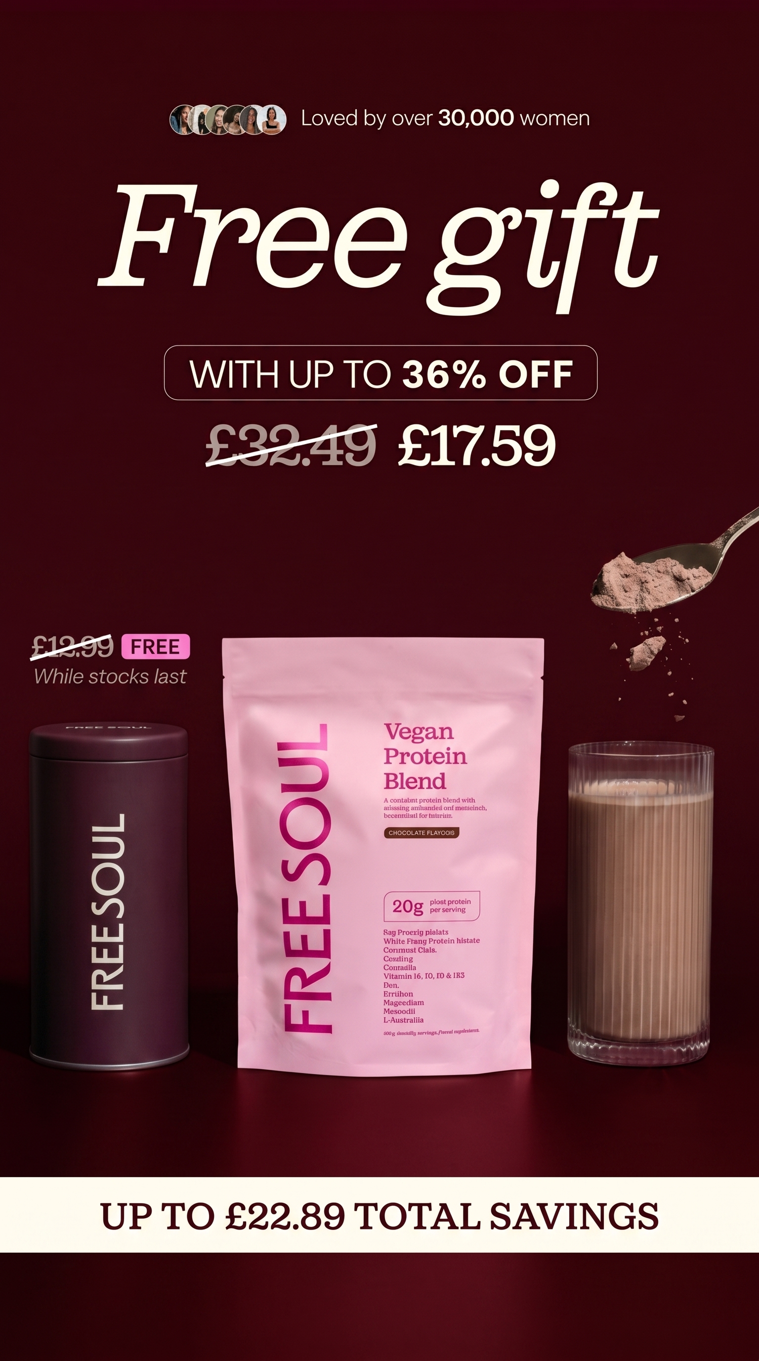 Free Soul Facebook ad