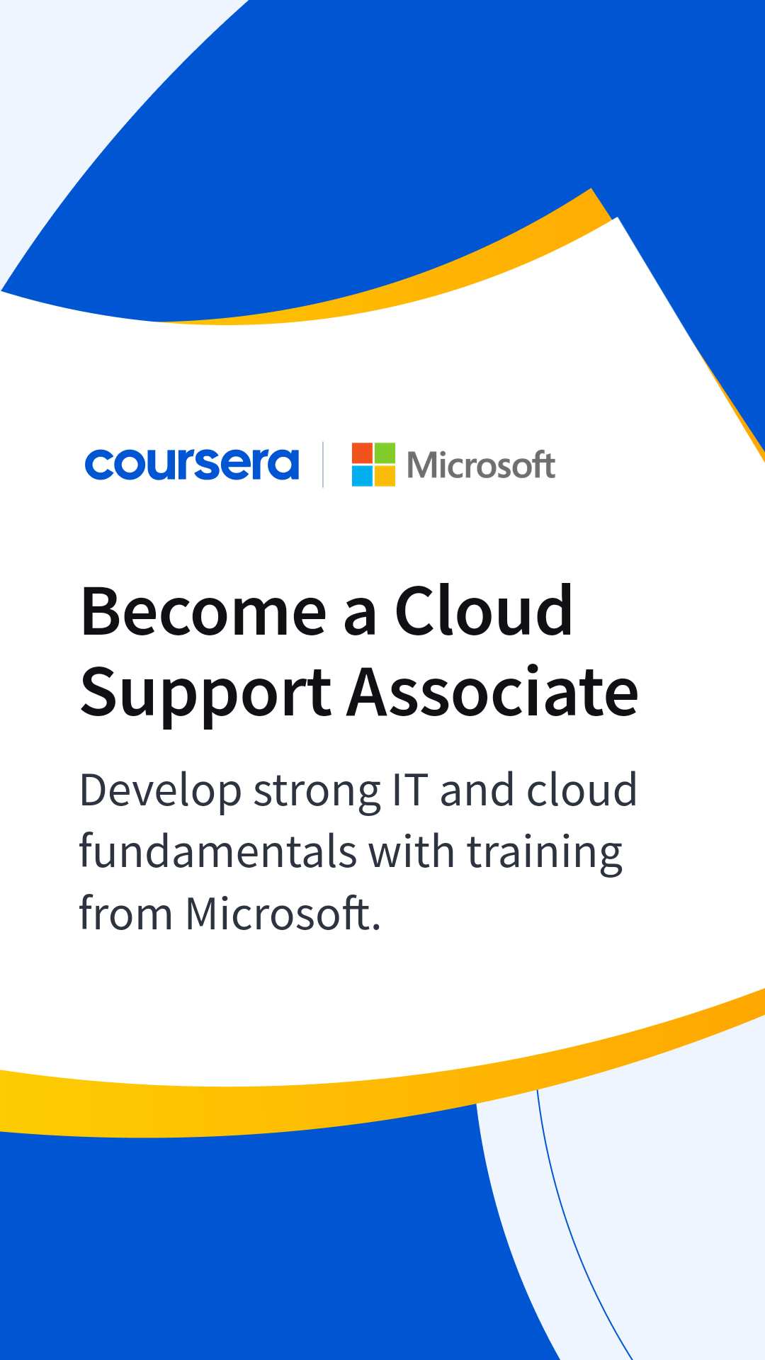 Coursera Facebook ad