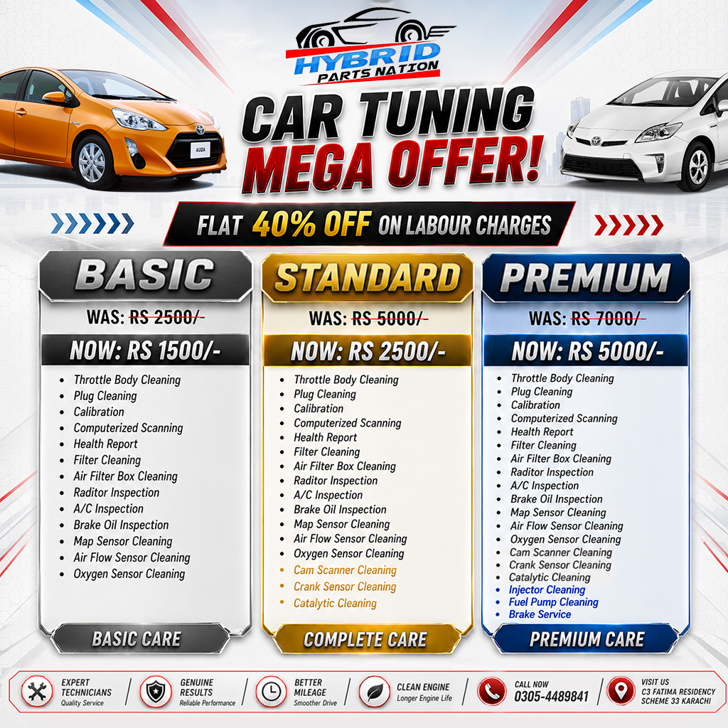 Hybrid Parts Nation Facebook ad: FLAT 40% OFF