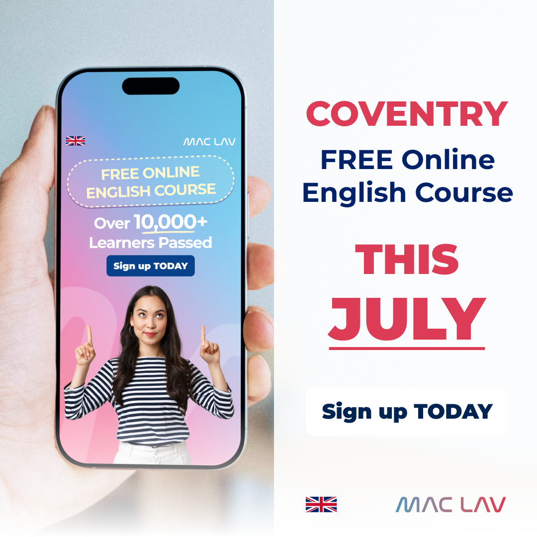 UK Language Schools Facebook ad