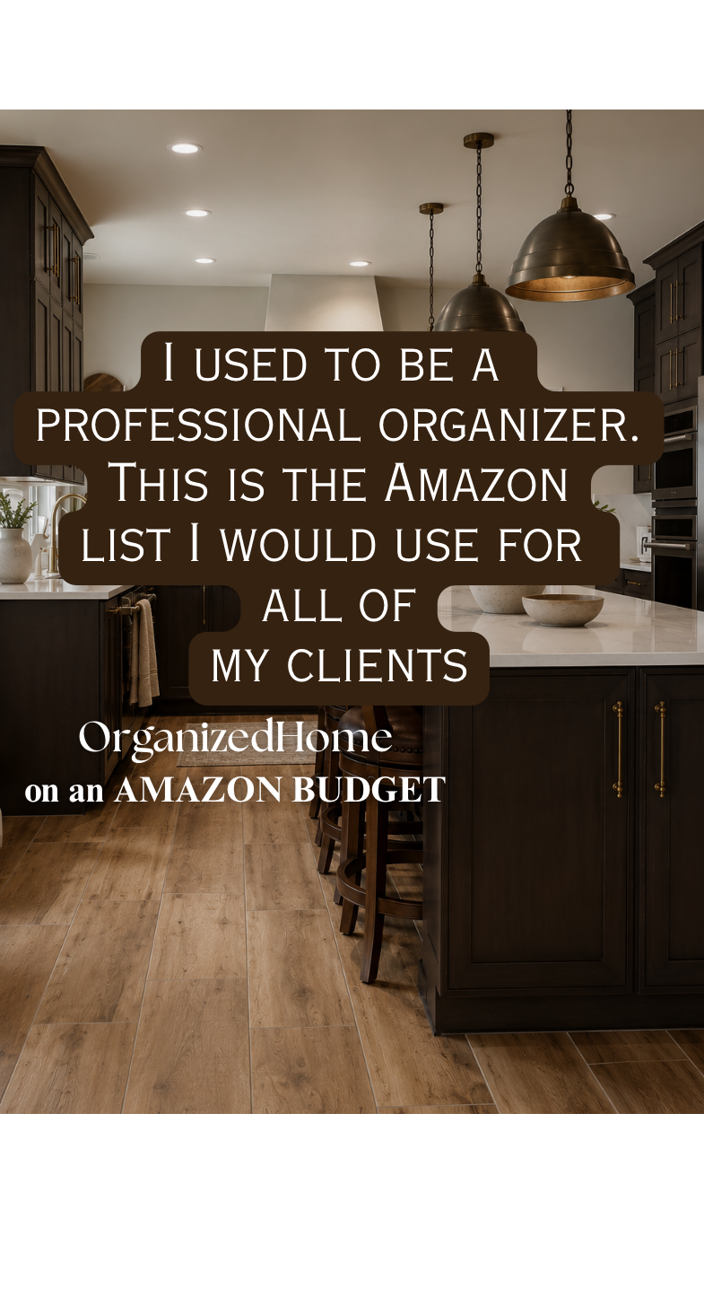 Fancy Fix Decor Facebook ad: The Amazon organizing list from a former professional…