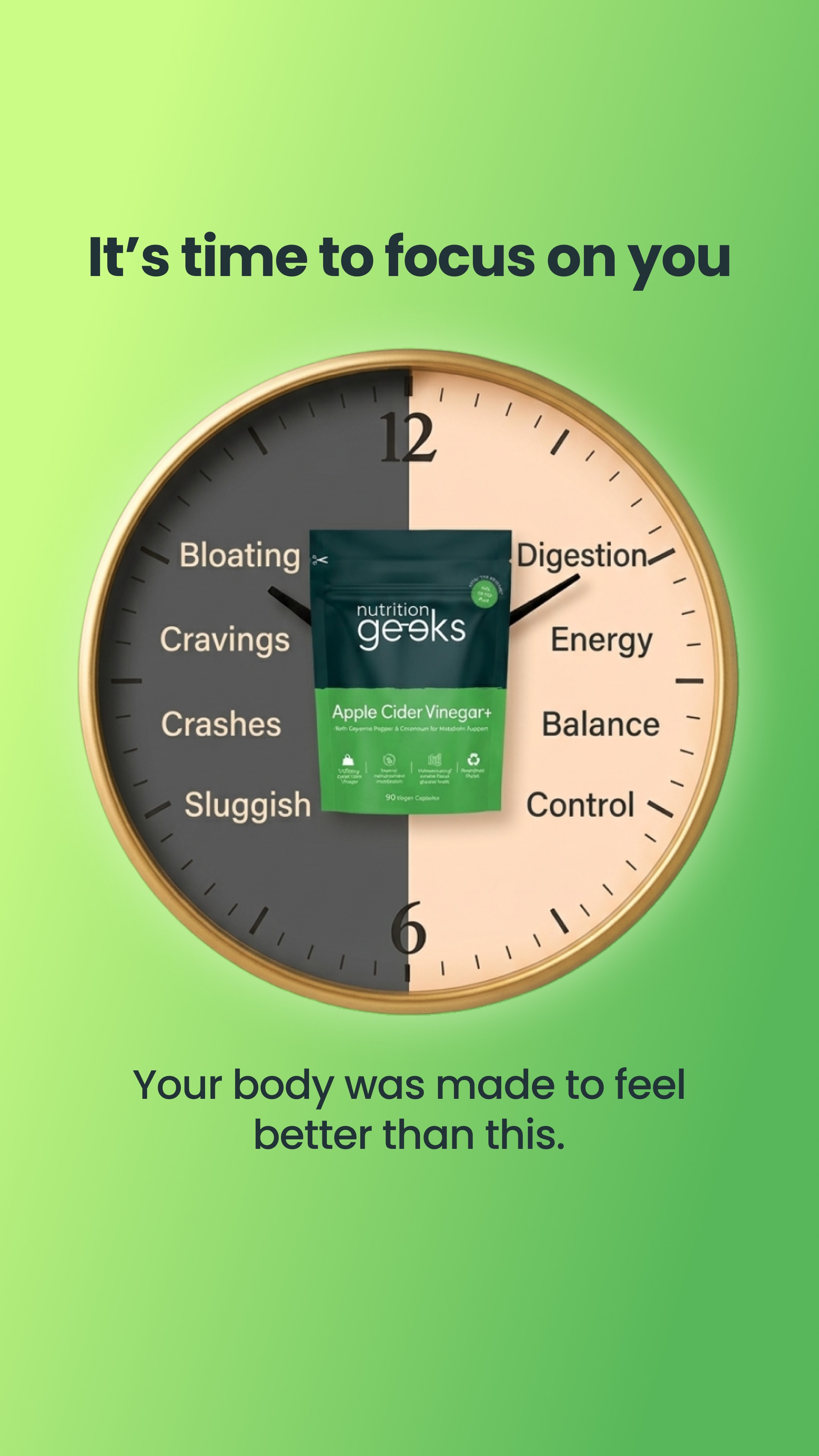 Nutrition Geeks Facebook ad