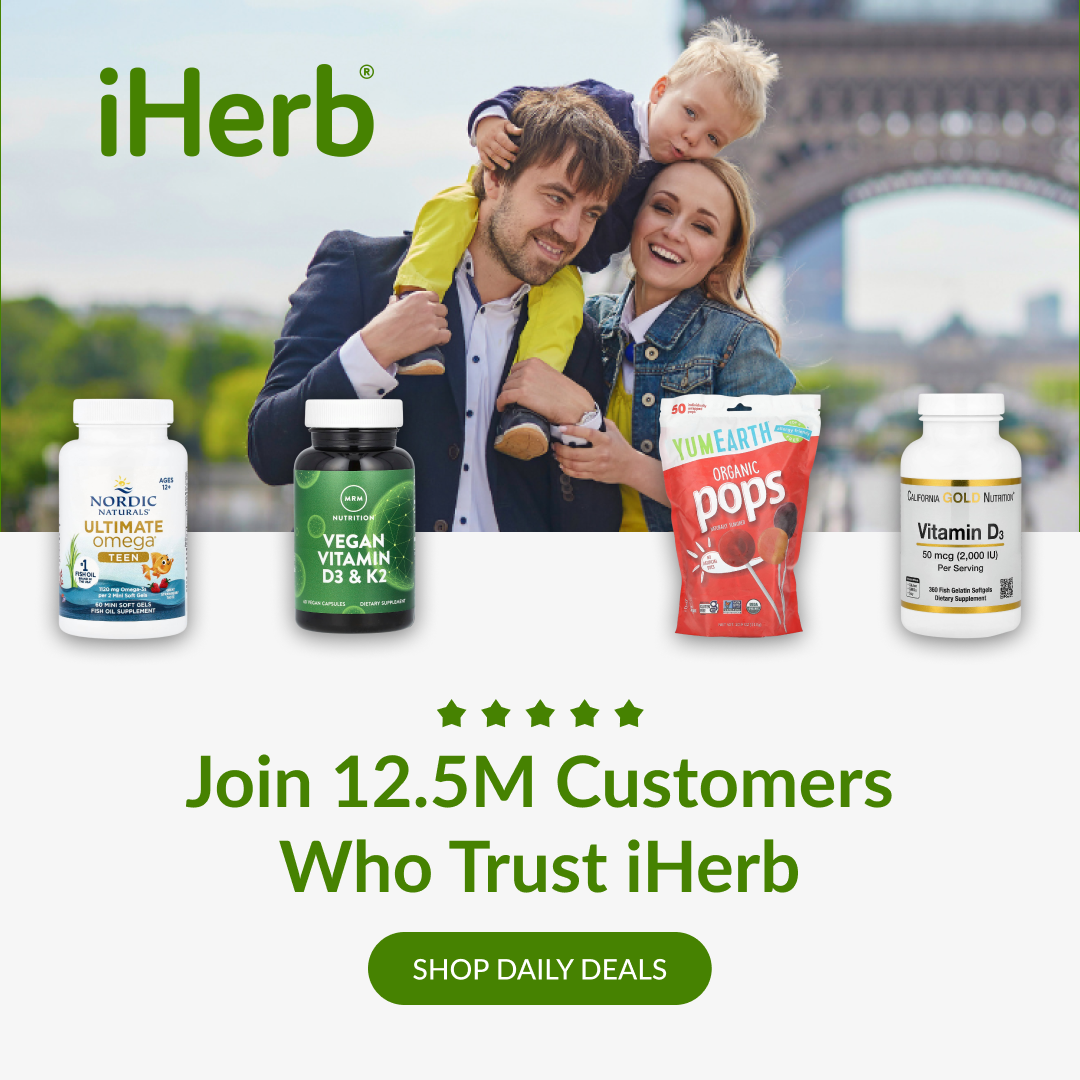 iHerb Facebook ad