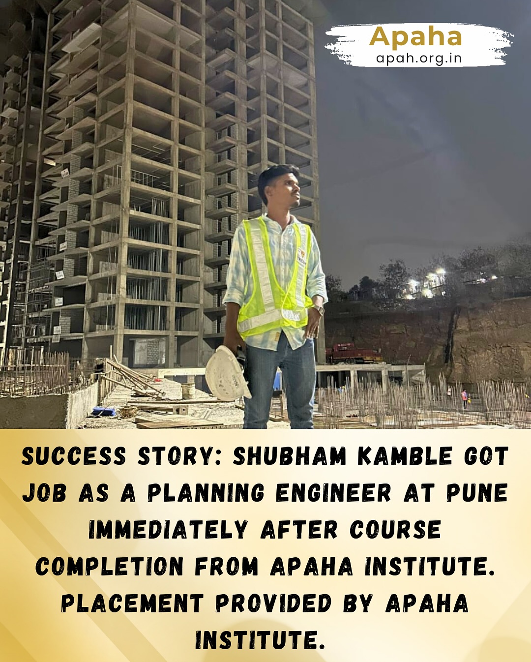 Apaha Institute of Construction Project Management Facebook ad