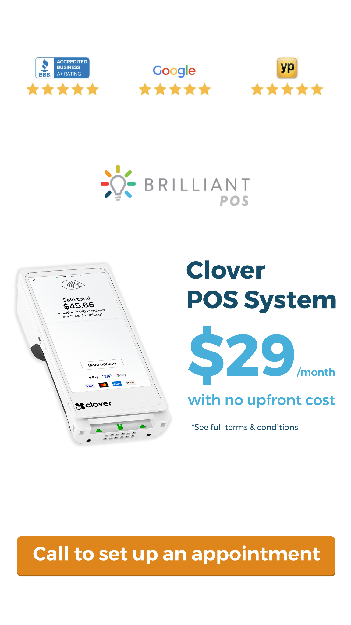 Brilliant POS Authorized Partner Facebook ad