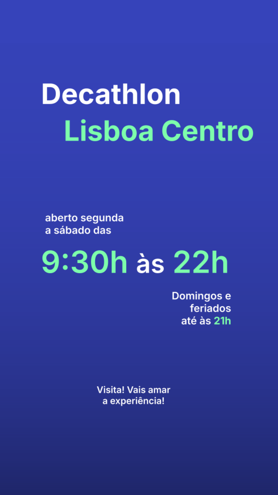 Decathlon Portugal Facebook ad