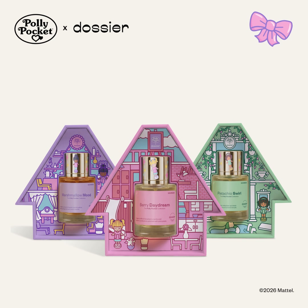 Dossier Facebook ad: Dossier x Polly Pocket Is Here