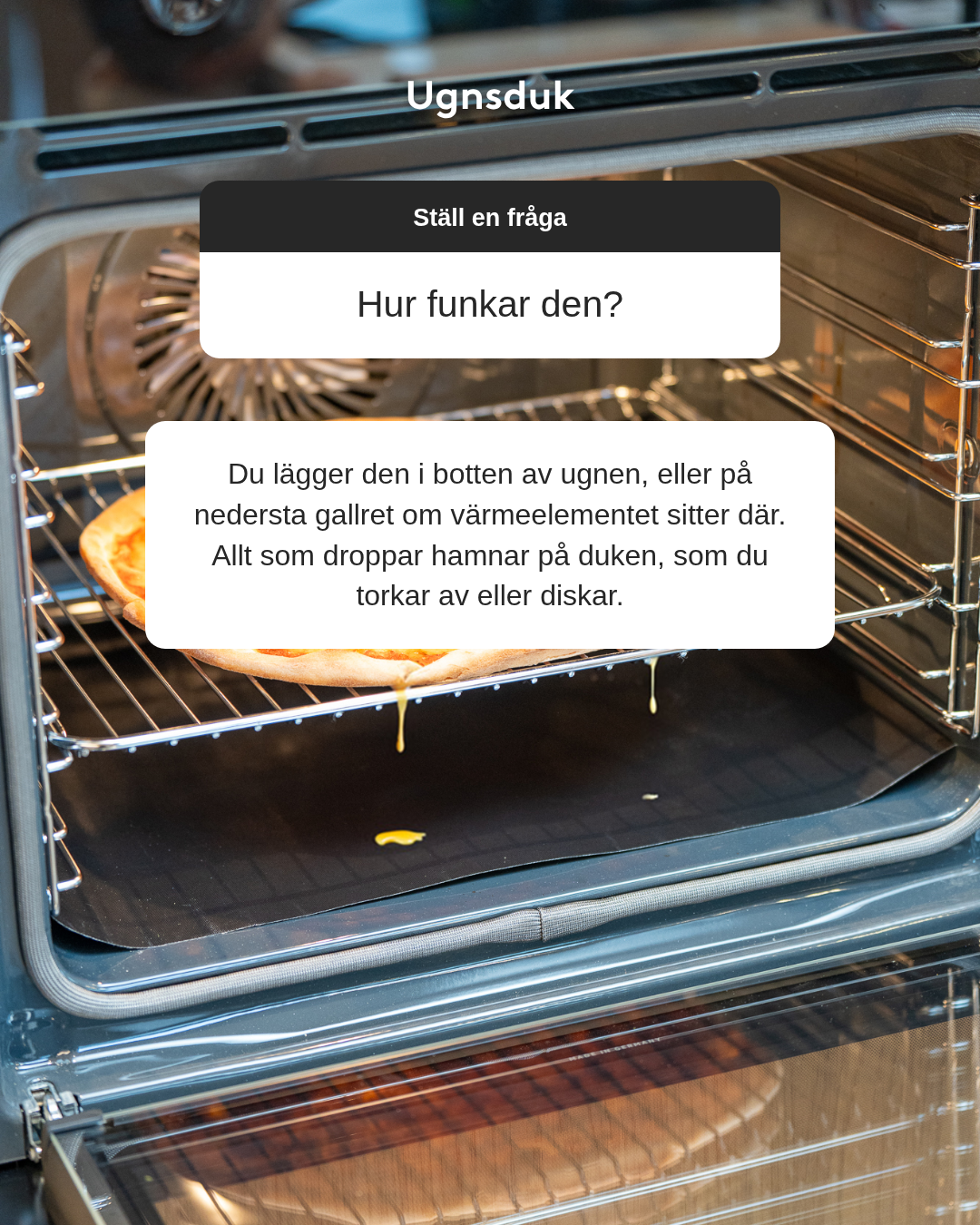 SmartaSaker Facebook ad: Rengöring på 30 sekunder