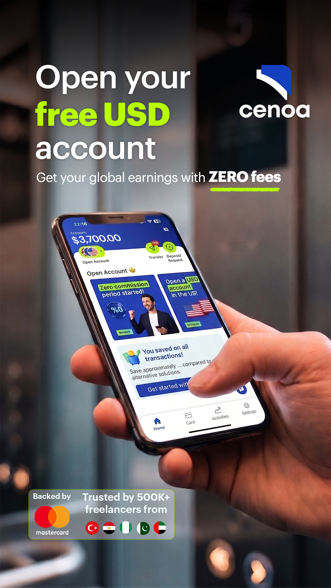 Cenoa Facebook ad from Jul 24, 2026