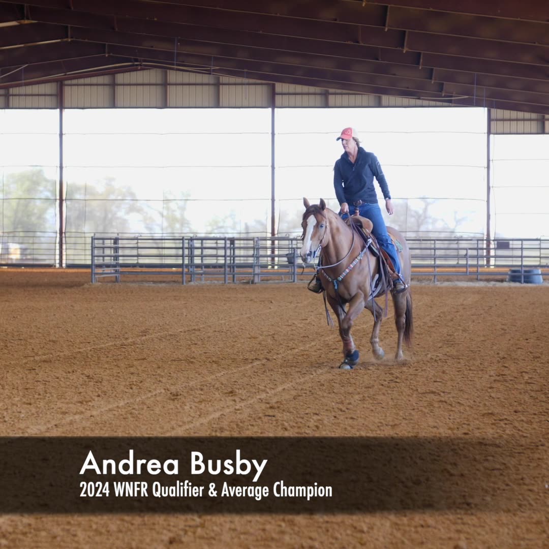 FullBucket Facebook ad: Andrea Busby’s Secret to Strong, Healthy Horses
