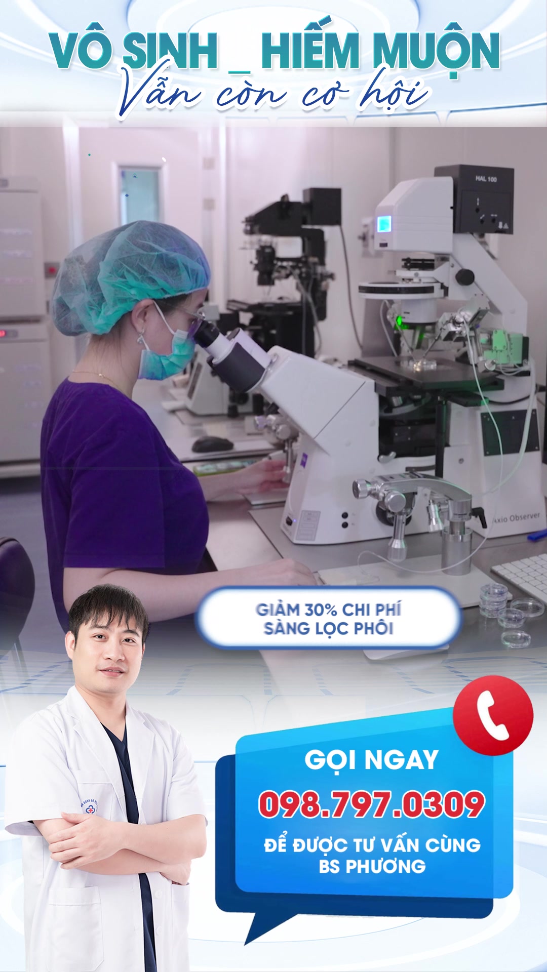 Bác sĩ Nguyễn Duy Phương - Hỗ trợ Sinh sản IVF Hà Nội Facebook ad: Đăng Ký Thăm Khám Tư Vấn Trực Tiếp Cùng Bác Sĩ