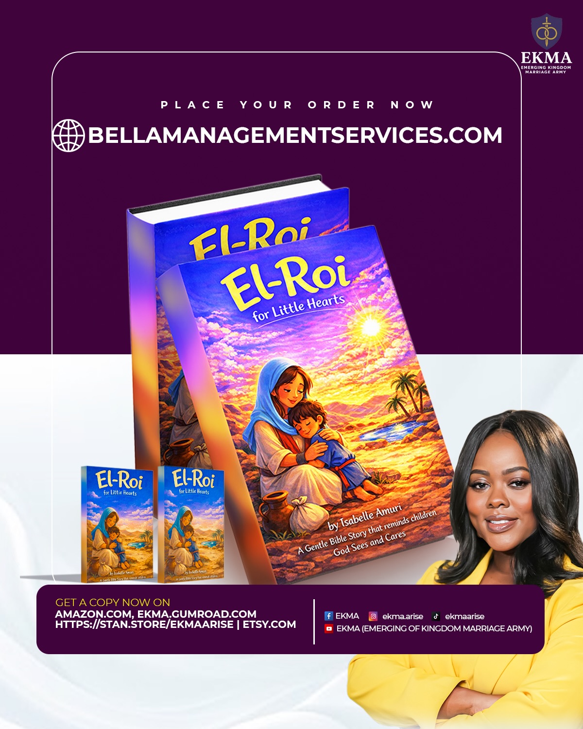 Kingdom Home with Isabelle Facebook ad: Our Children’s Book is here!