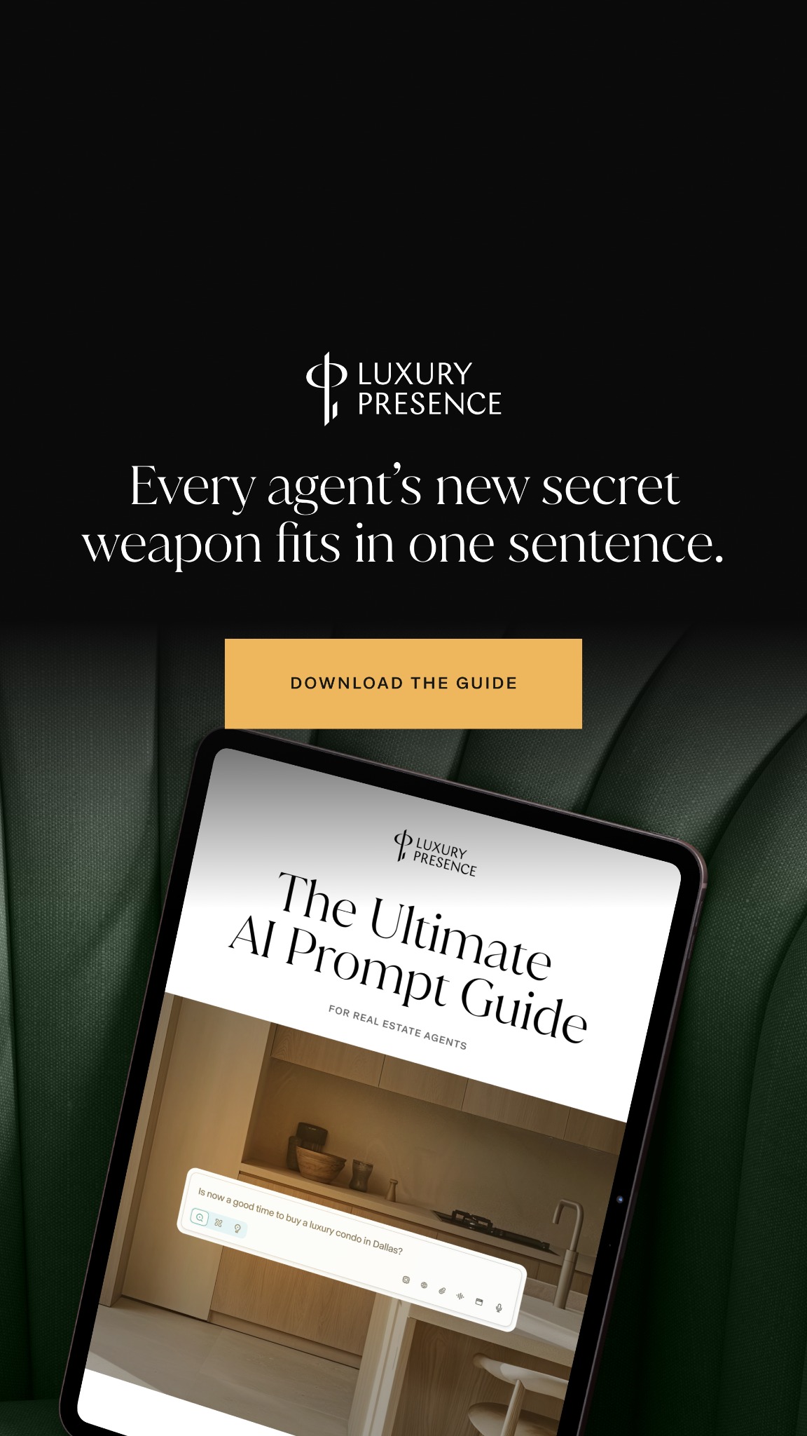 Luxury Presence Facebook ad