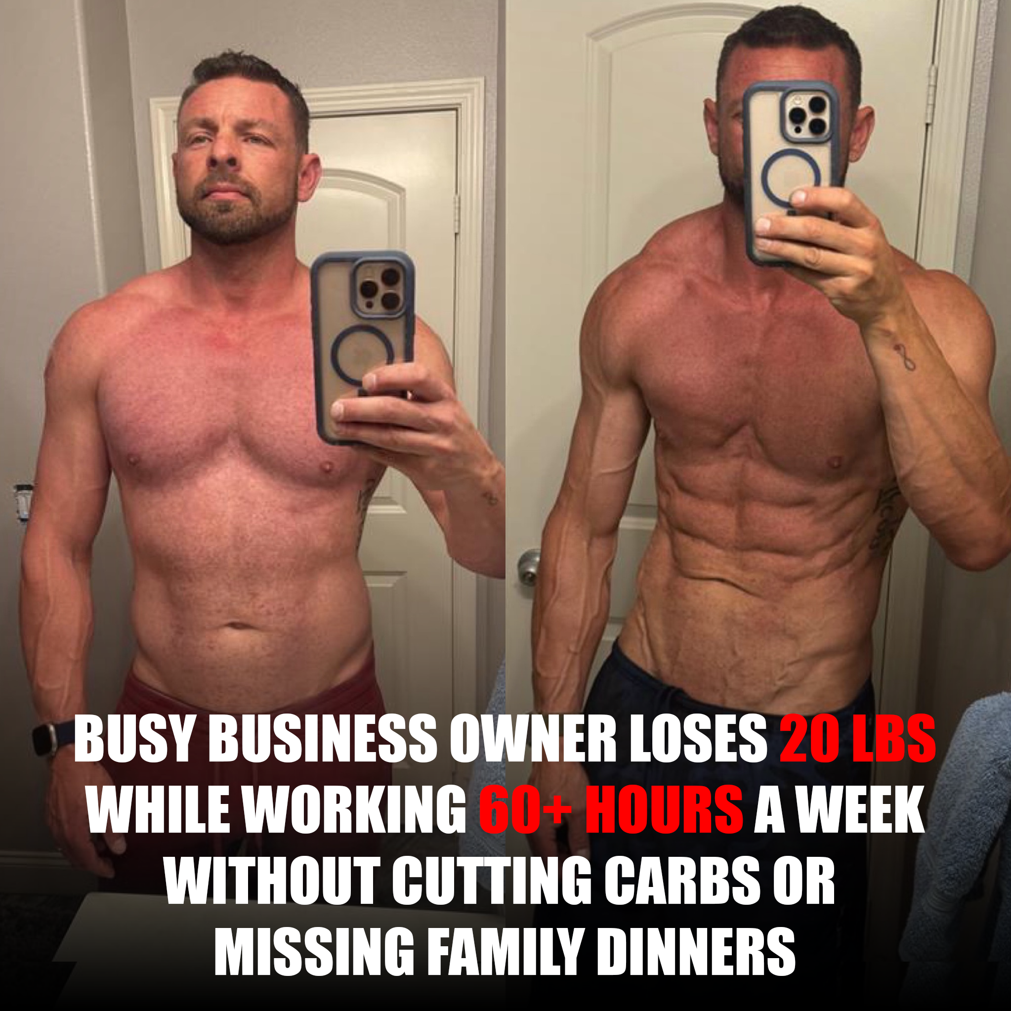 Stoic Physique Facebook ad: What High Performing Men Over 40 Do to Stay Lean Year Round