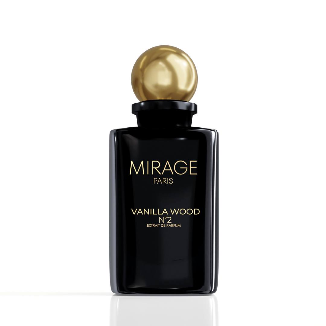 Mirage Perfume Facebook ad: Unisex. Pheromone. Unvergesslich.