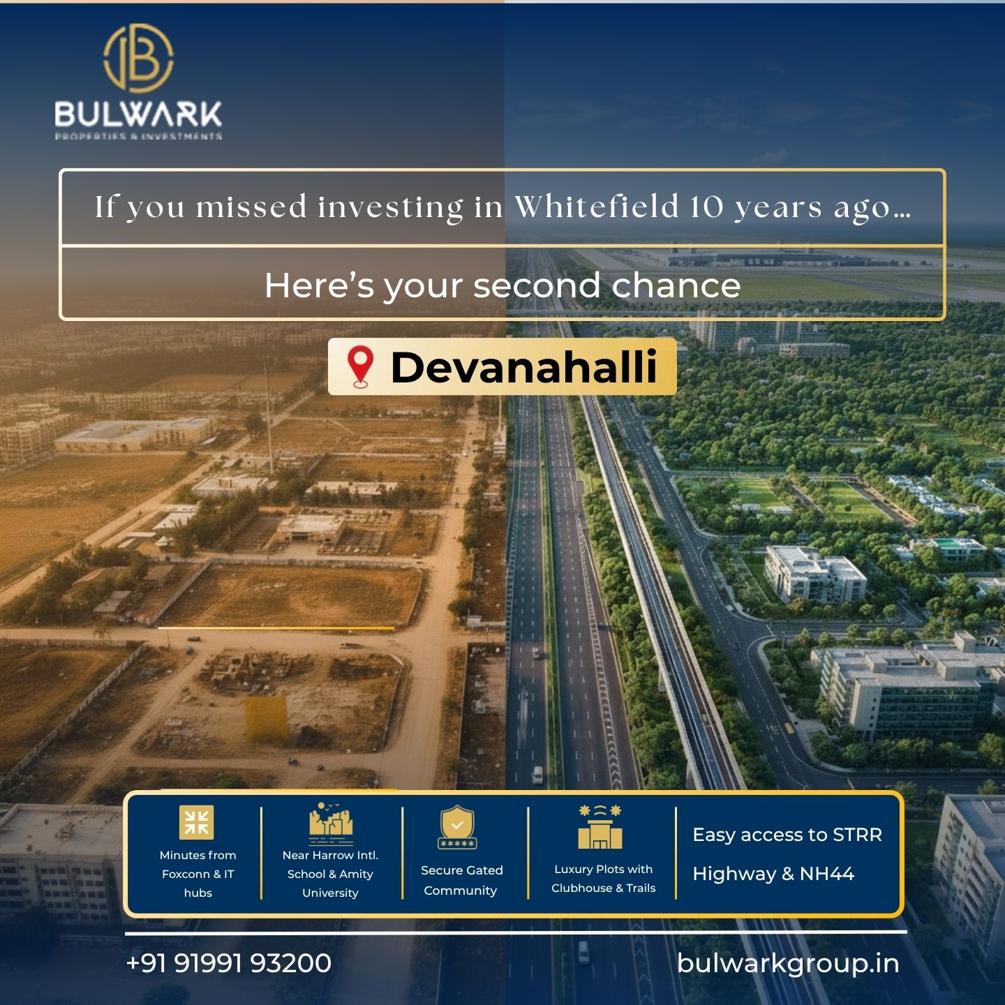Bulwark Group Bangalore Facebook ad: Location Bangalore
