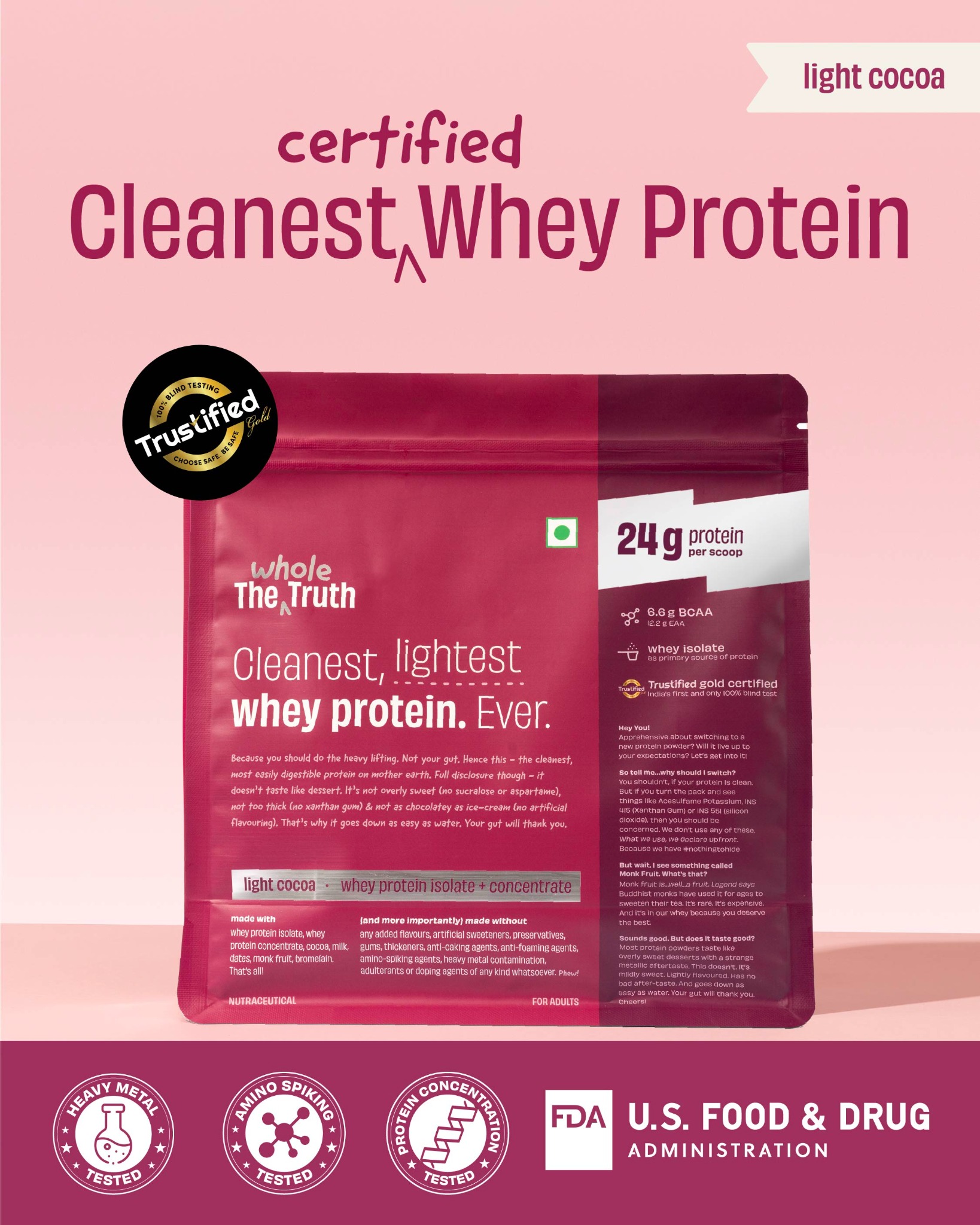 The Whole Truth Foods Facebook ad