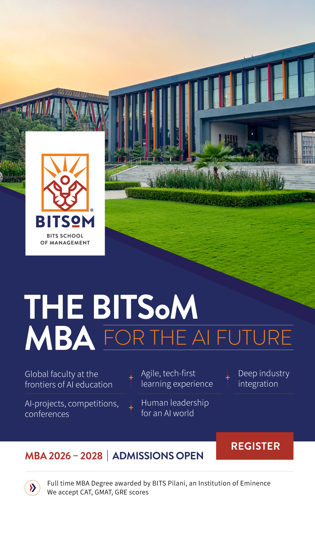 BITSoM - BITS School of Management Facebook ad
