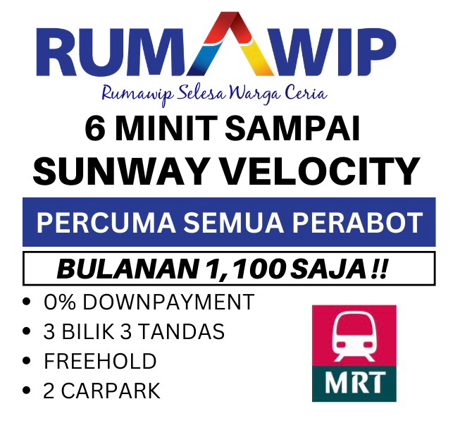 Klang Valley New Launch Project Facebook ad: FREE 5 TAHUN BULANAN BAYARAN RUMAH