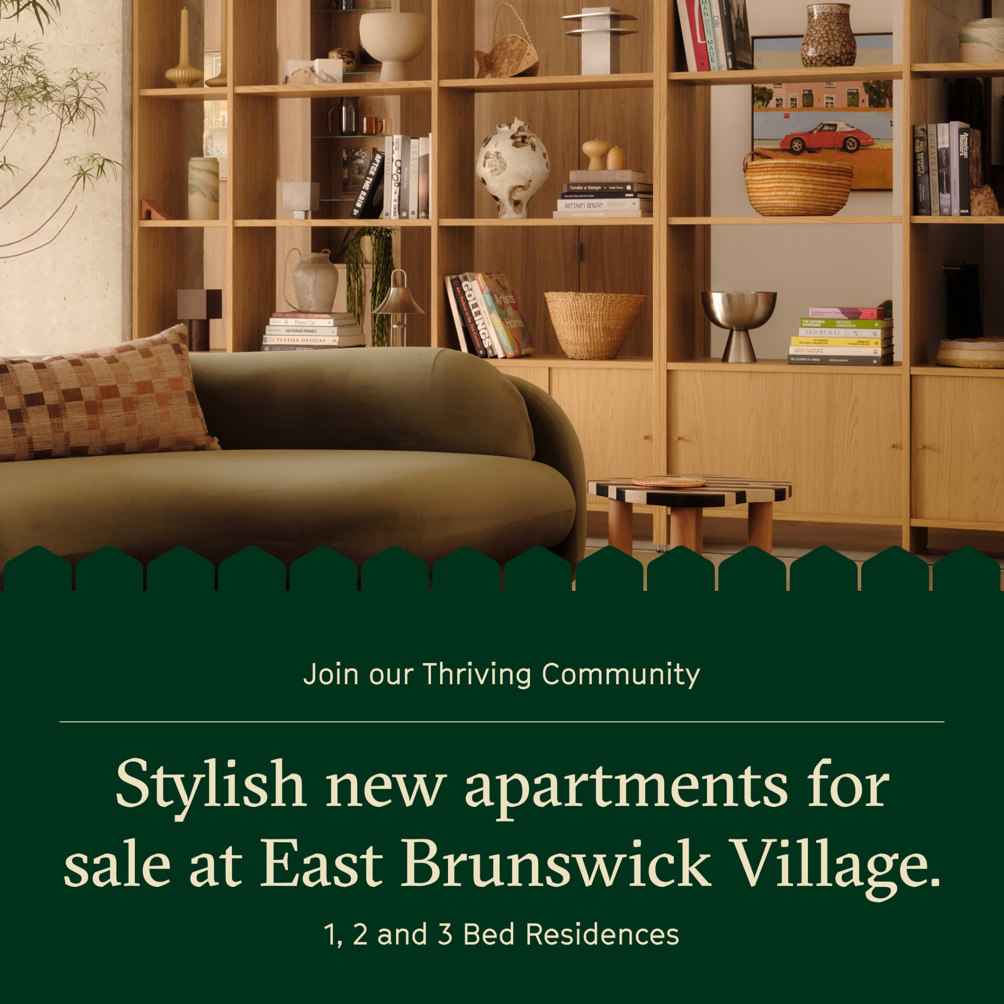 East Brunswick Village Facebook ad from May 4, 2026