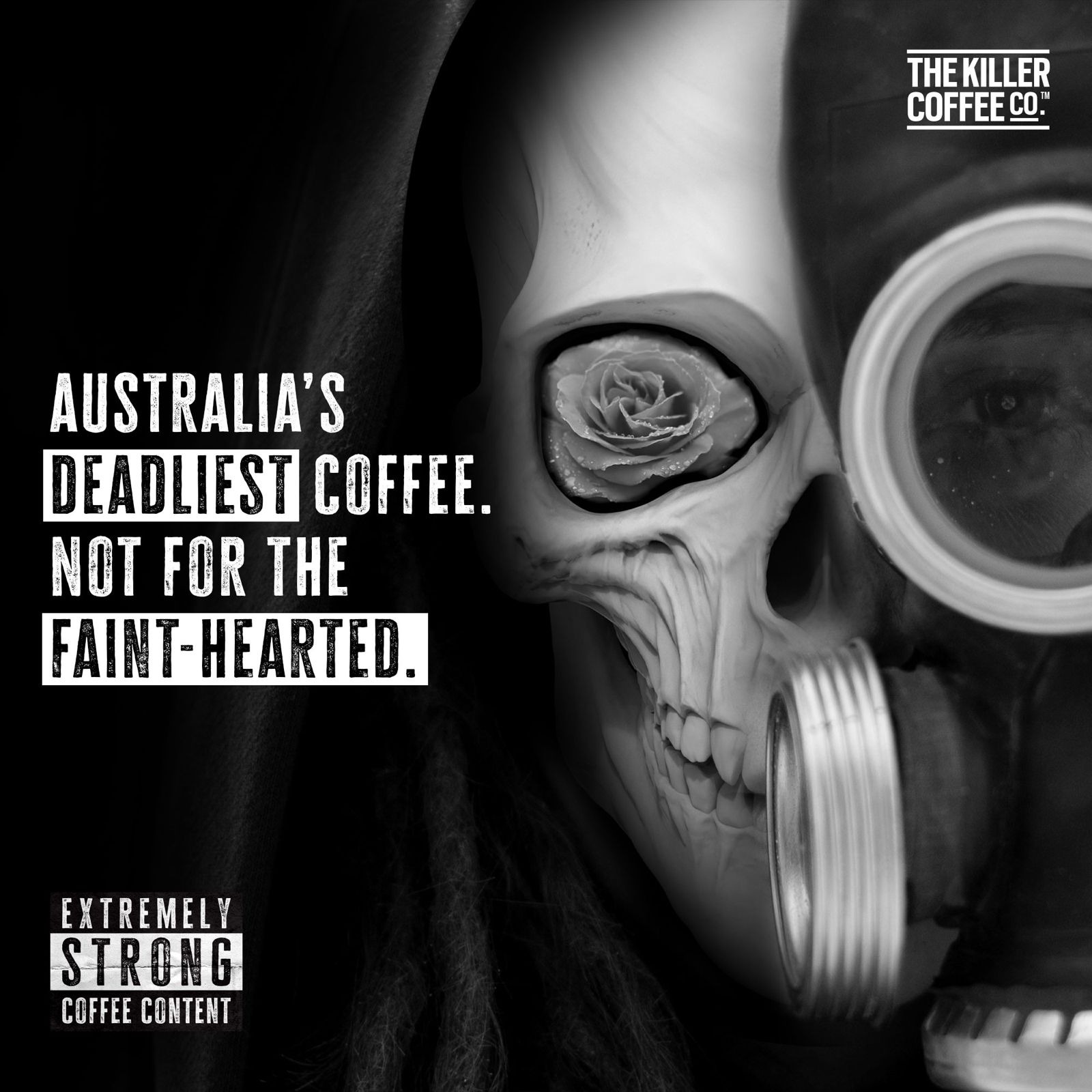 The Killer Coffee Co. Facebook ad