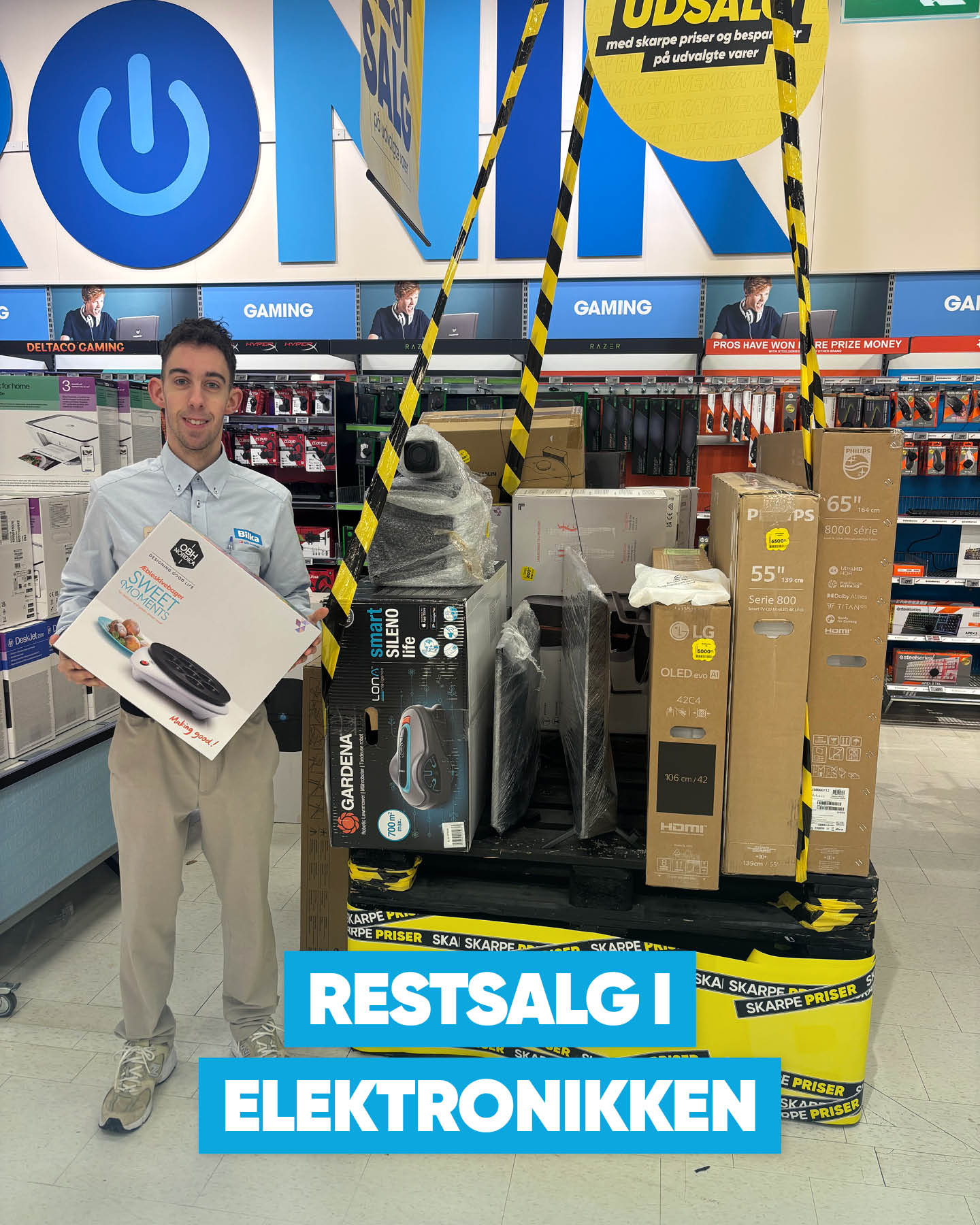 Bilka Facebook ad: Se mere i avisen