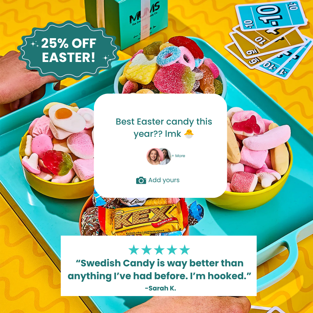 Mums - The Swedish Candy Co. Facebook ad