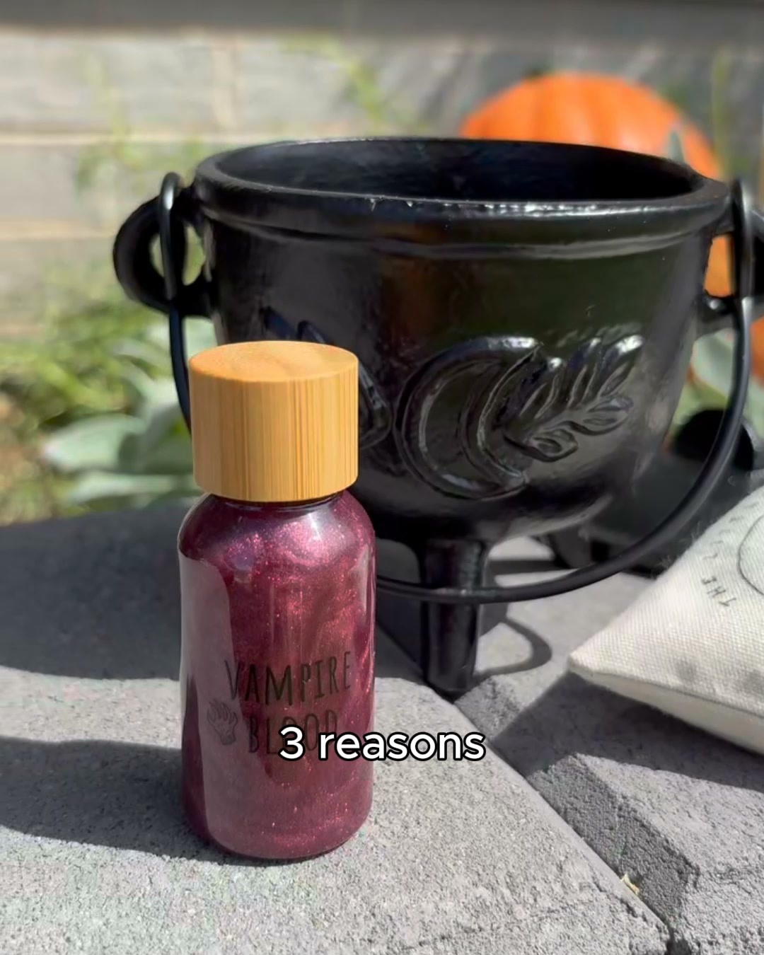 The Little Potion Co Facebook ad: Halloween fun that's sugar free!