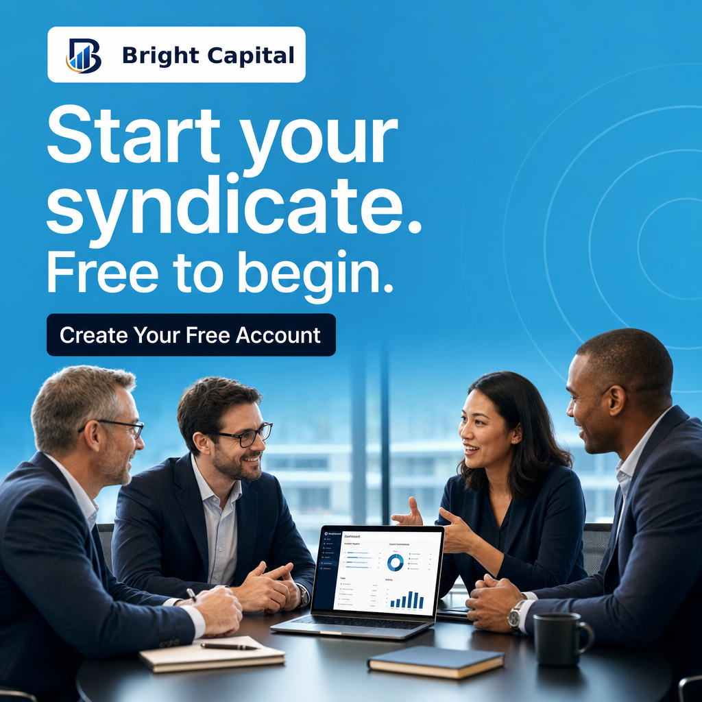 Bright Capital US Facebook ad: Streamline Investor Matching