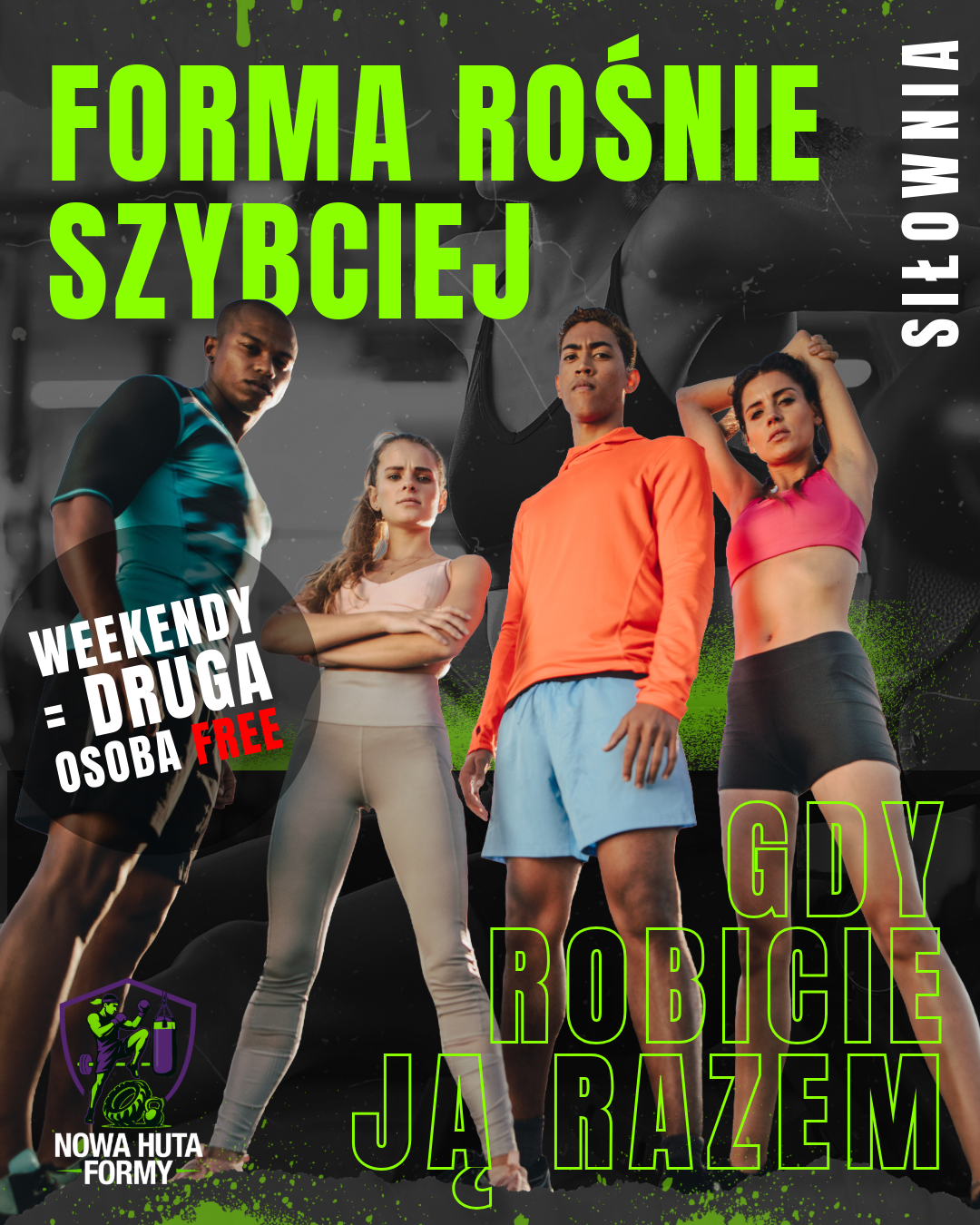 nowahutaformy Facebook ad: Trenuj w duecie