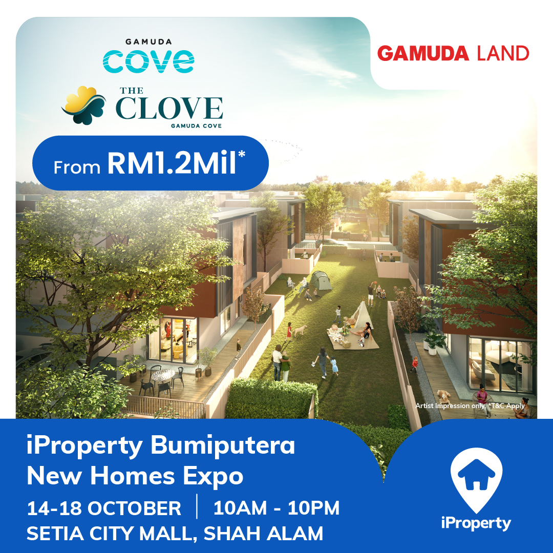 iProperty.com.my Facebook ad: FIND YOUR SIGNATURE HOME WITH GAMUDA LAND​