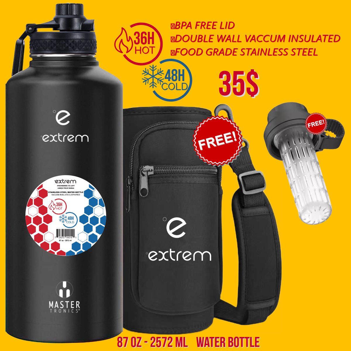 fingertechaiti Facebook ad: Les Bouteilles isothermes en Acier inoxidable des marques…