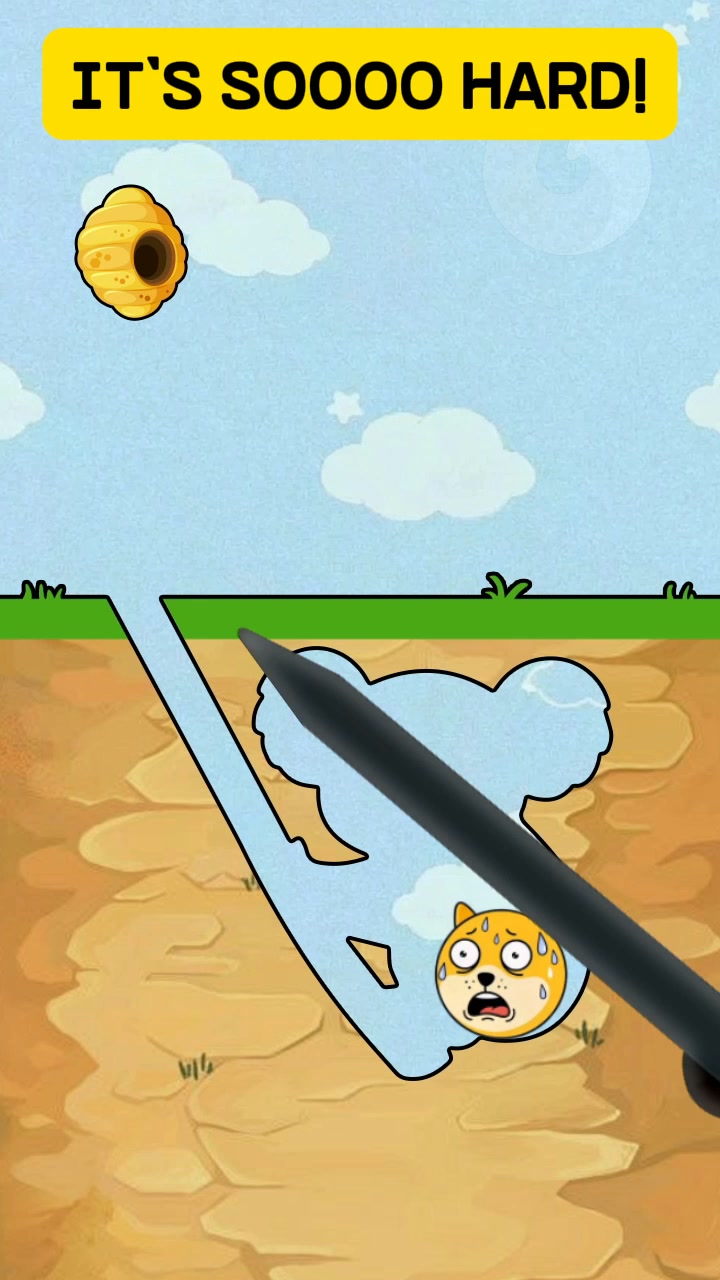 XClash Facebook ad: The TOP 1 saving doggy game!