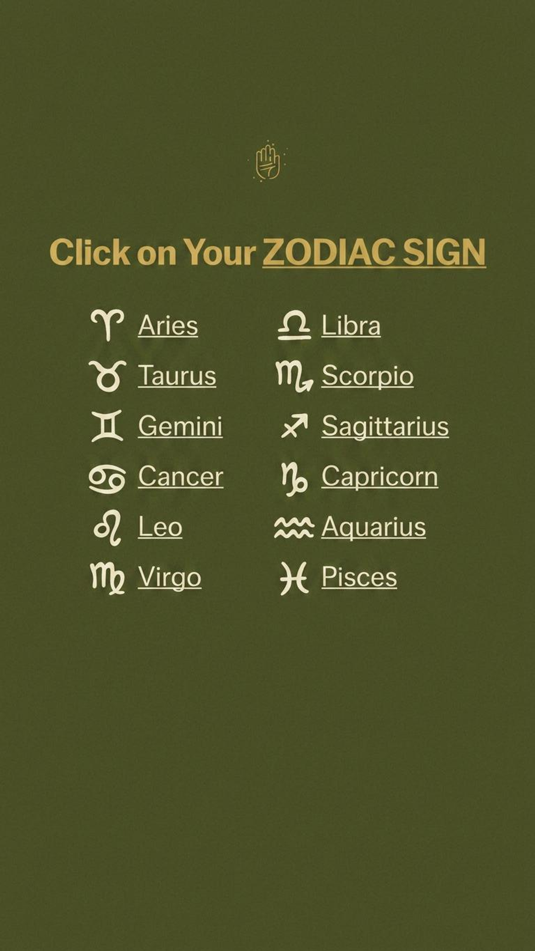 Zodiac Unveiled Daily Facebook ad