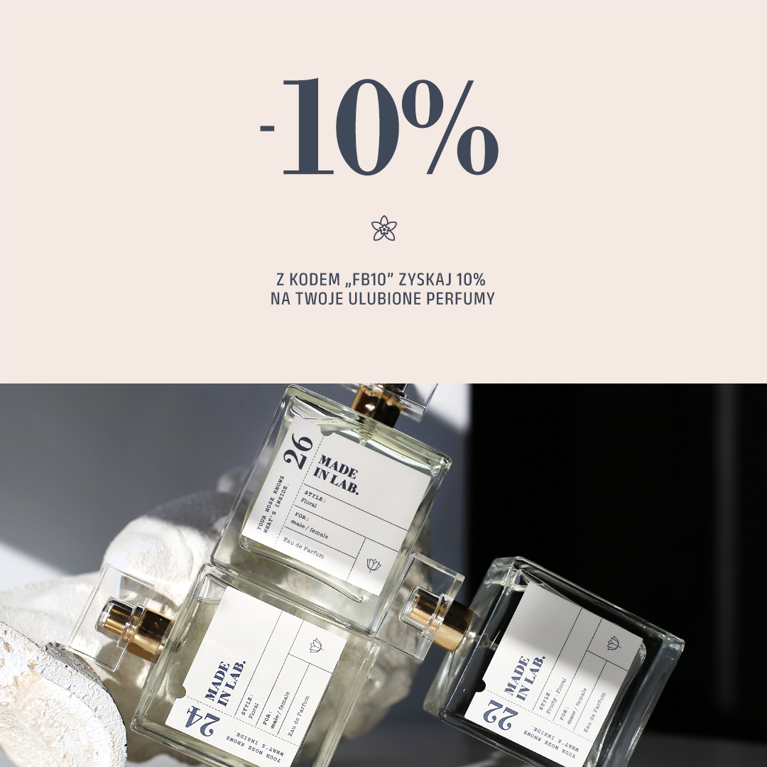 Made in Lab Perfume Facebook ad