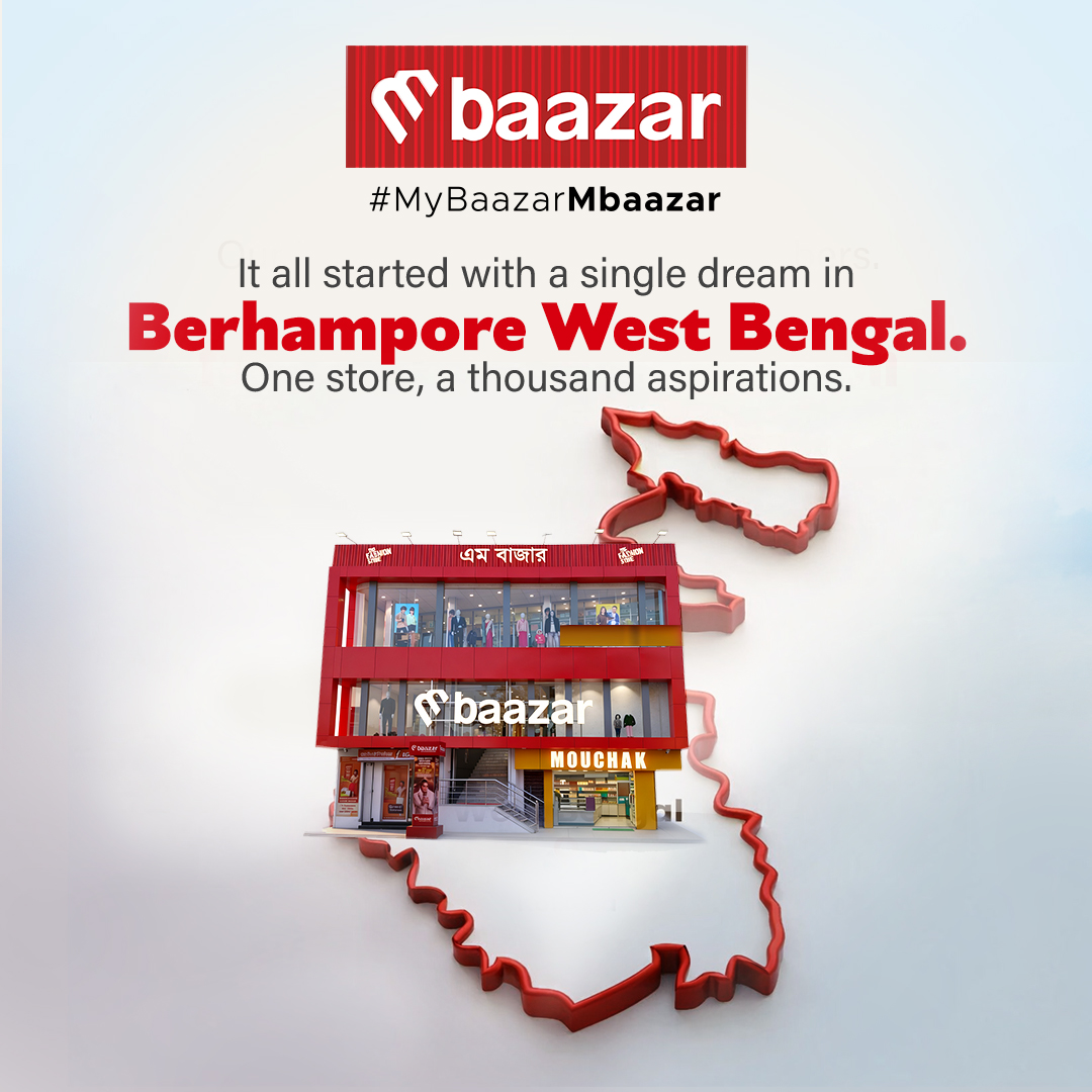 M Baazar - The Fashion Store Facebook ad: One dream. 9 states.