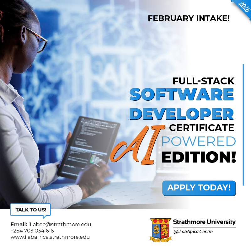 Strathmore University Facebook ad: Software Dev Feb 2026