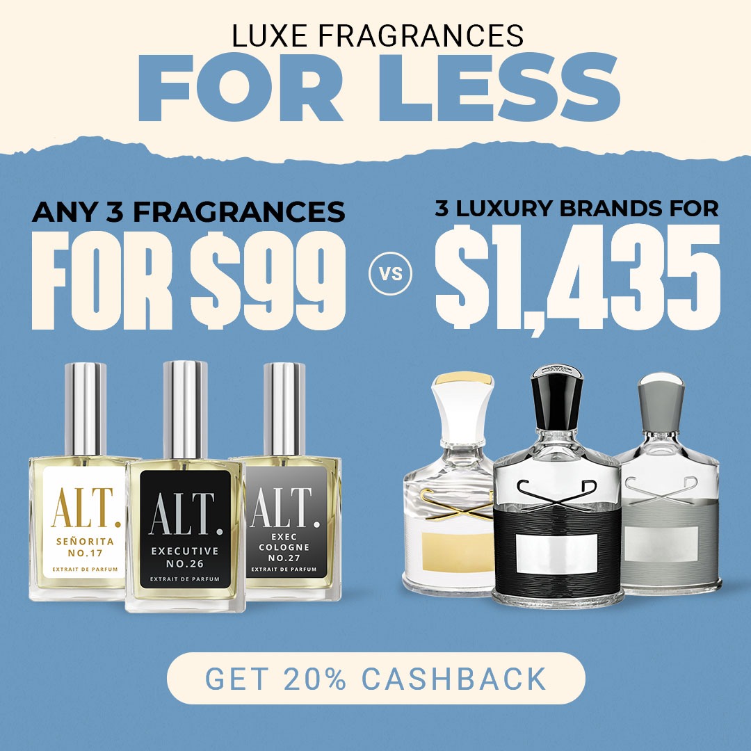 ALT. Fragrances Facebook ad