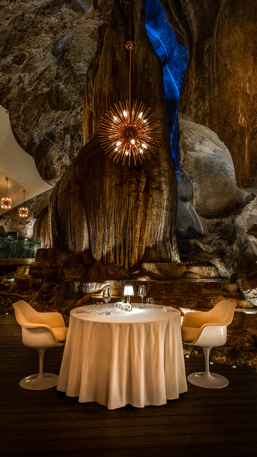 The Banjaran Hotsprings Retreat, Ipoh Malaysia Facebook ad: Step into Malaysia's most extraordinary dining destination.