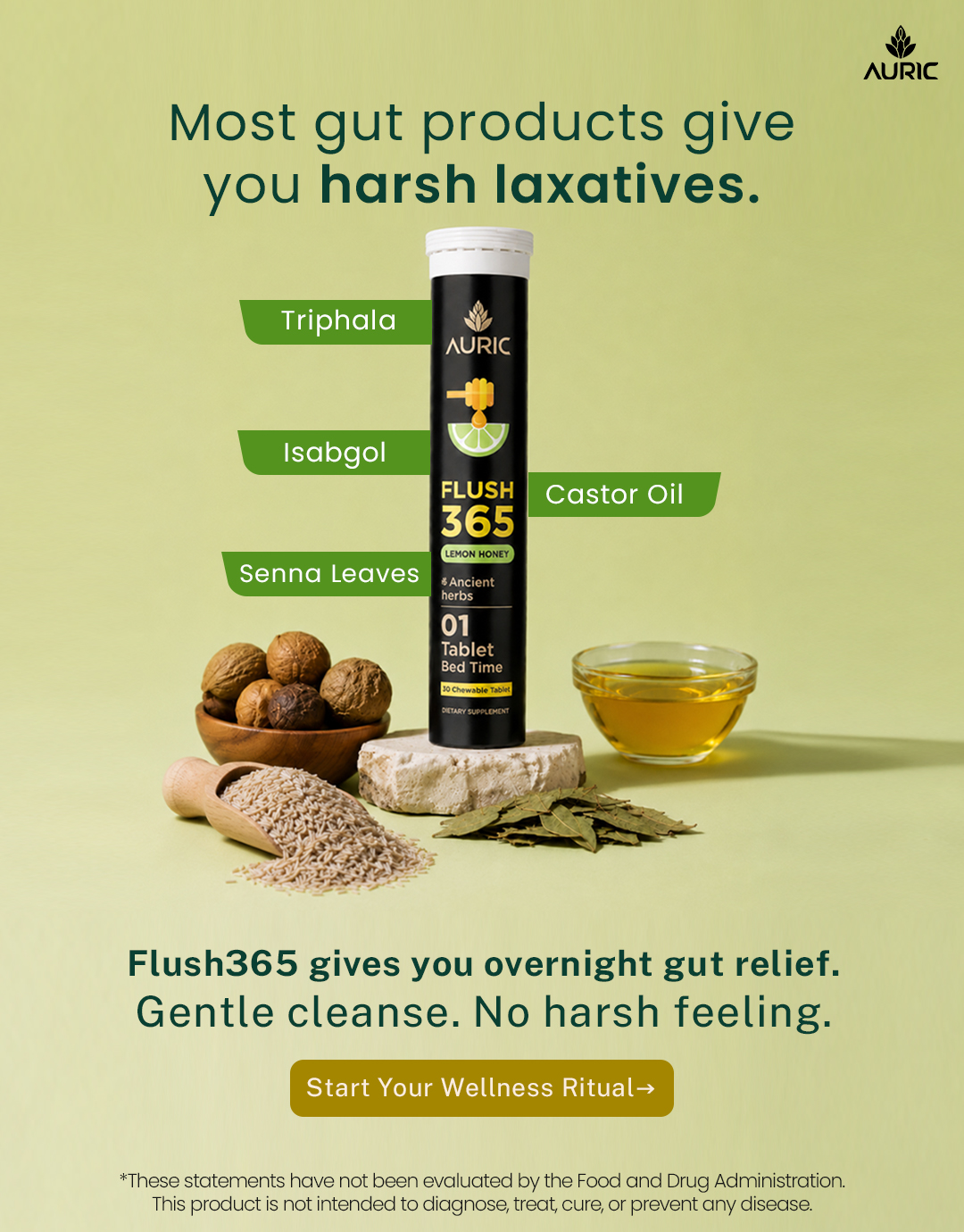 Auric Facebook ad