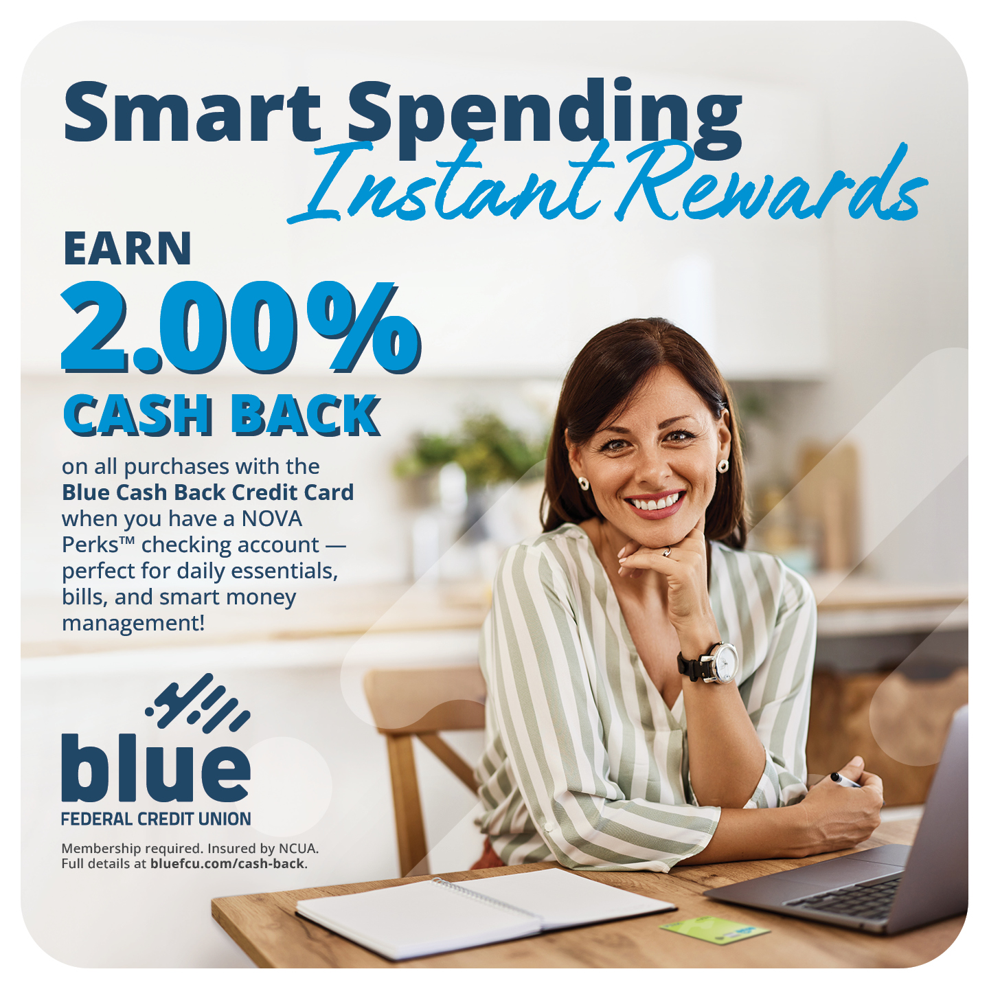 Blue Federal Credit Union Facebook ad from Jun 9, 2026
