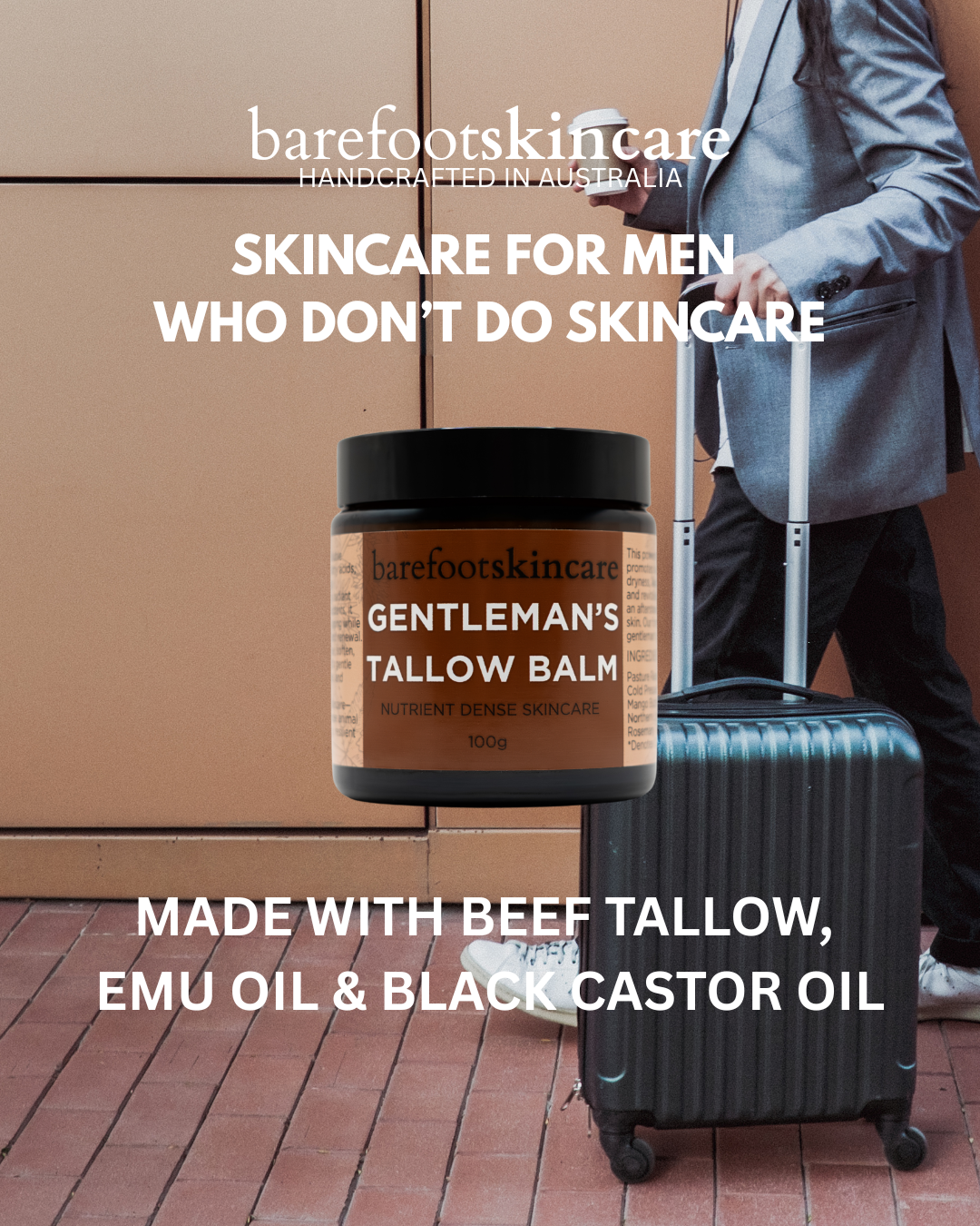 Barefoot Skincare Co Facebook ad