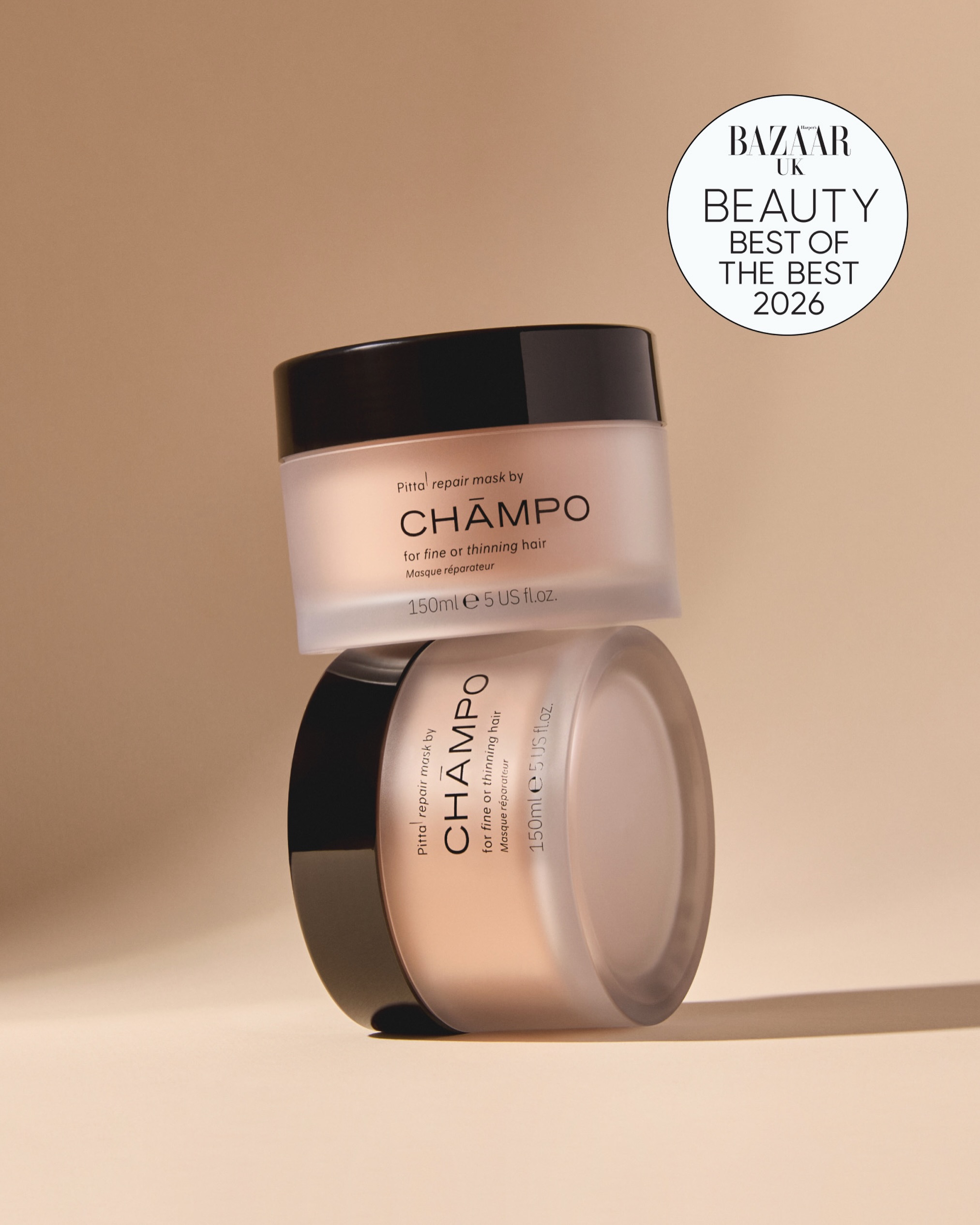 Chāmpo Haircare Facebook ad