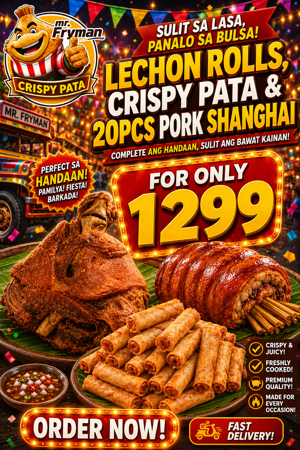 Mr. Fryman Main - AJHS FOOD CO. Facebook ad: 𝙎𝙐𝙇𝙄𝙏 𝙁𝘼𝙈𝙄𝙇𝙔 𝘽𝙐𝙉𝘿𝙇𝙀 𝘼𝙇𝙀𝙍𝙏!