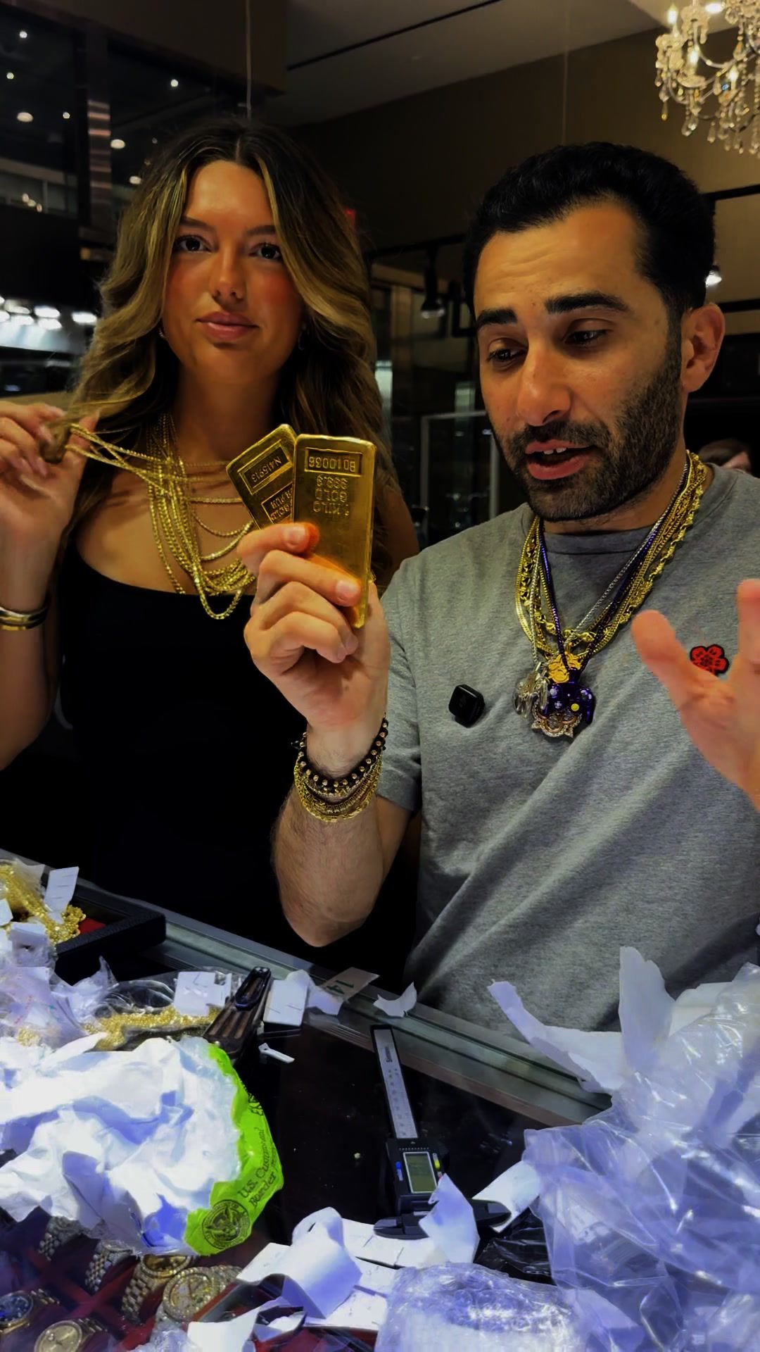 Trax NYC Custom Jewelry Facebook ad: 5% OFF - Use Code - GOLD.