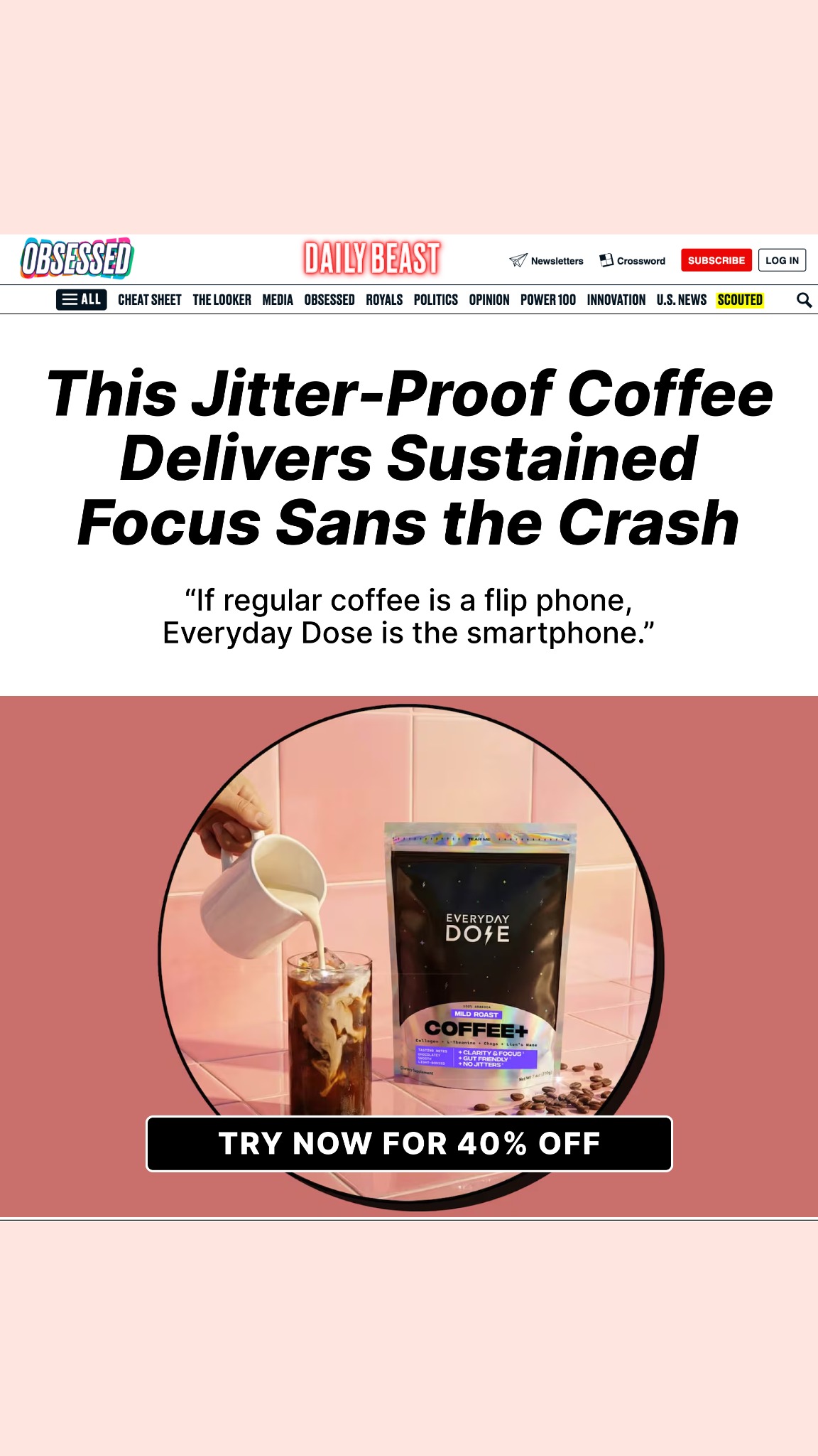 Everyday Dose Facebook ad