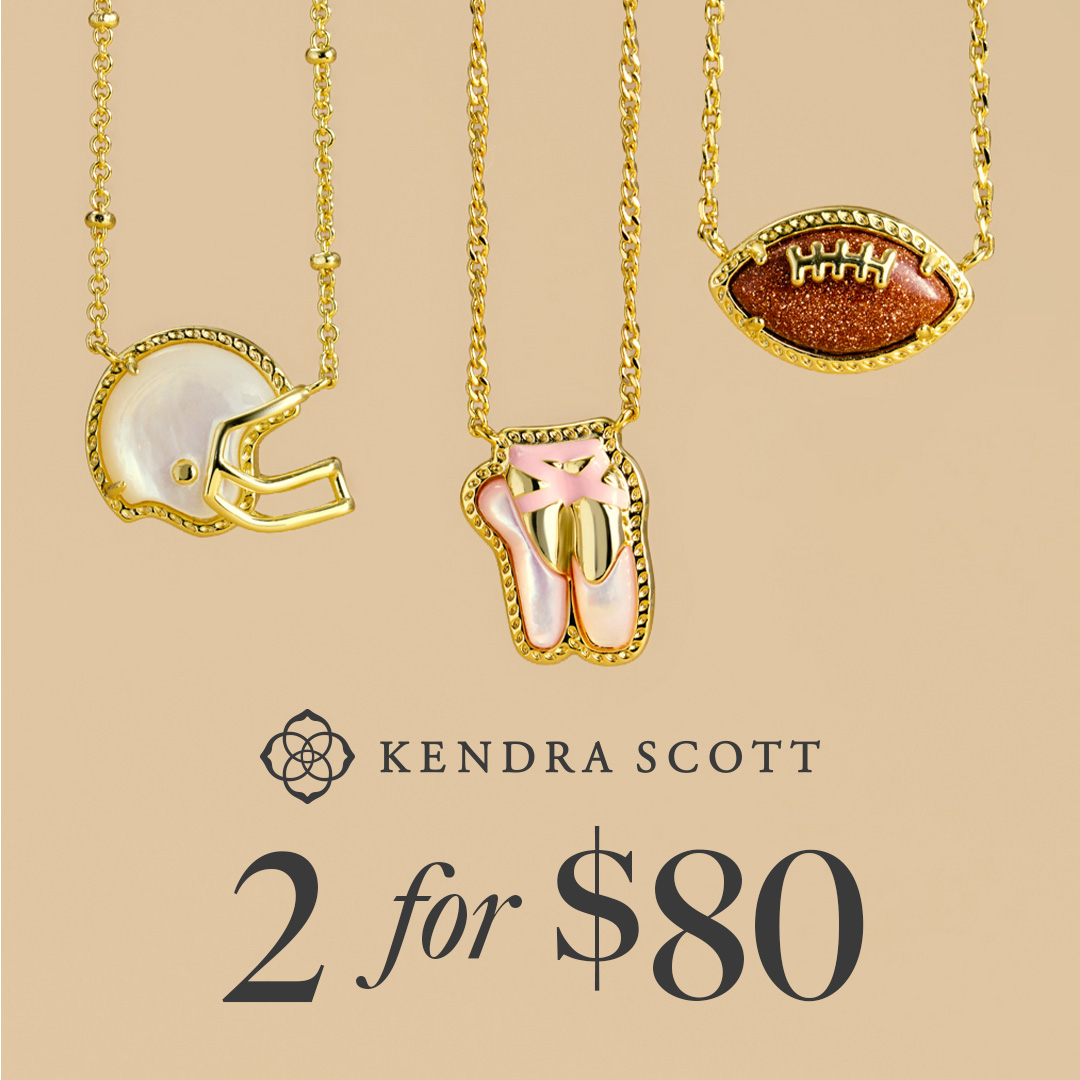Kendra Scott Facebook ad: Shop 2 for $80